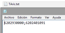 Machine generated alternative text:
TA ric.txt
Archiva Edición Formato Ver Ayuda
6282938888; 6282481891